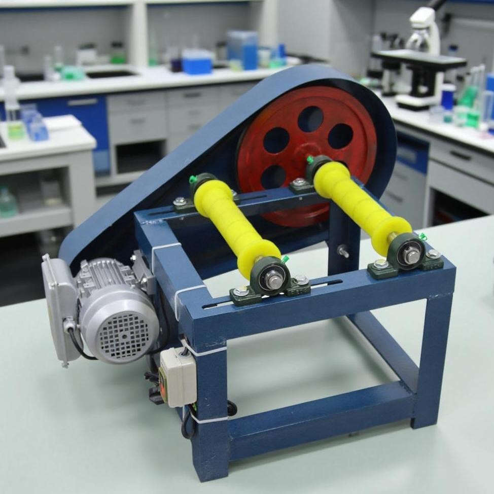 5L Lab Horizontal Ball Mill 350W 220V with Ceramic Jar Alumina Balls Paint Glaze