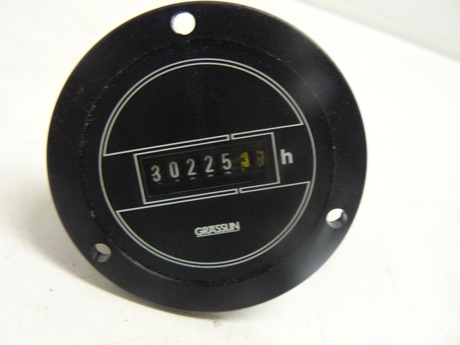 GRASSLIN FWZ72K-L PANEL METER HOUR 7DIGIT 120VAC