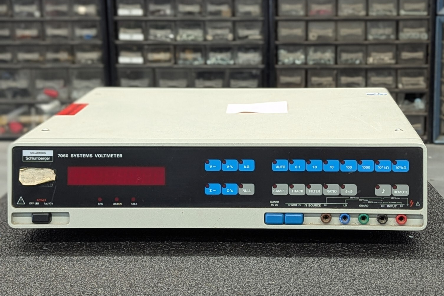 Solartron Schlumberger 7060 Systems Voltmeter