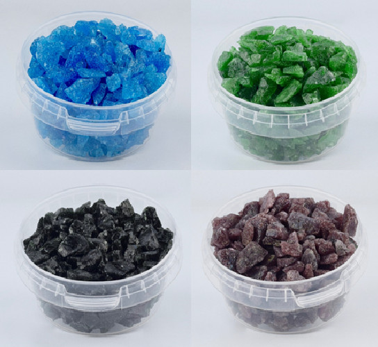 WWS Blue Glass Natural Rock Basing Material  – Scenery Terrain Bases