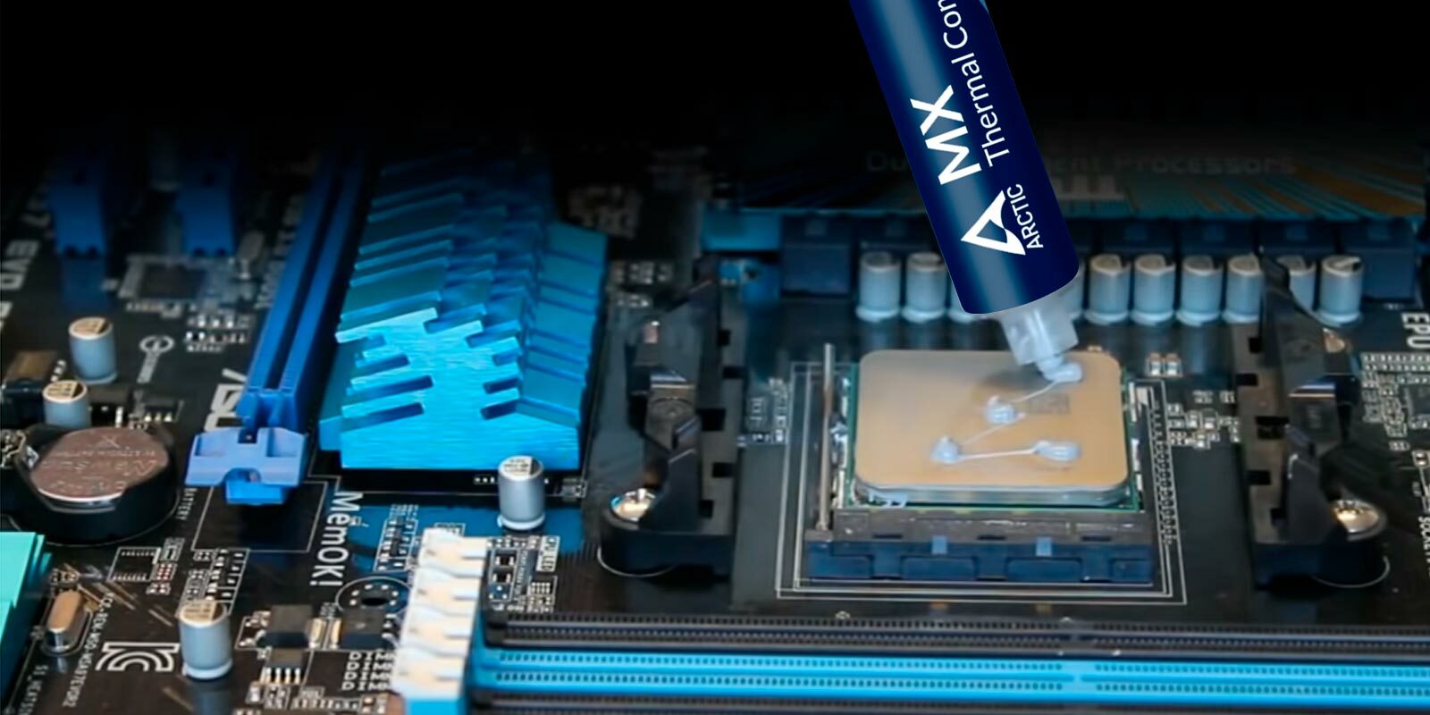 Original MX-4 8g Arctic Cooling Thermal Paste Compound Spatula CPU GPU XBox PS