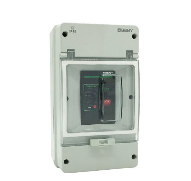 ZJ Beny MCCB 125 Amp DC Moulded Circuit Breaker 2 Pole IP65 BDM1252P500V
