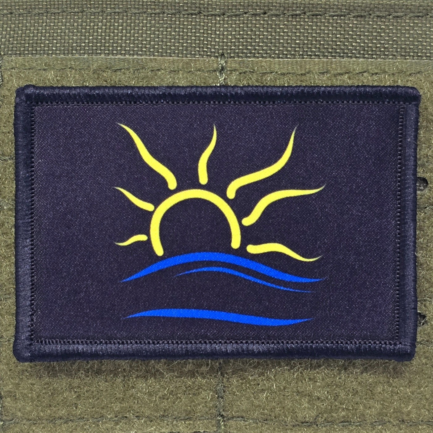 Nudist Patch Moral Tactical Meme AANR Symbol USA Flag Hook & Loop 3x2