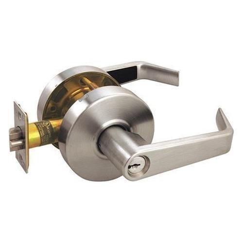Door Lockset Combo Lever Handle Nickel Deadbolt
