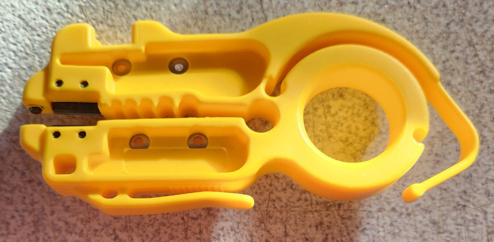 Easy Strip Cat Communications Wire Stripper Tool Yellow