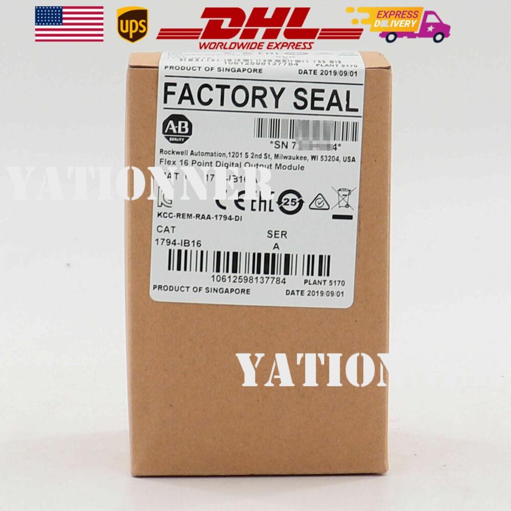 Allen-Bradley 1794-IB16 1794IB16 SER A Flex I/O Input Module US Free Tax