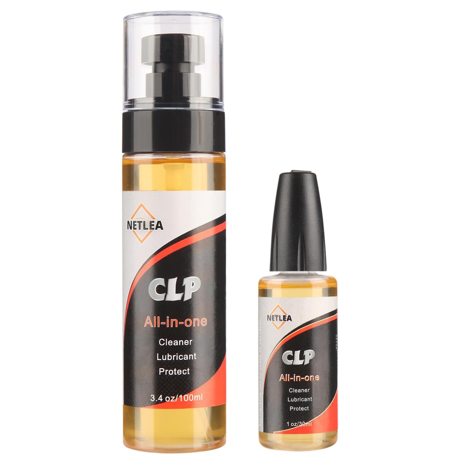 NetLea 4.4oz CLP Gun Cleaning Oil & Lubricant-Premium 3.4oz+1oz