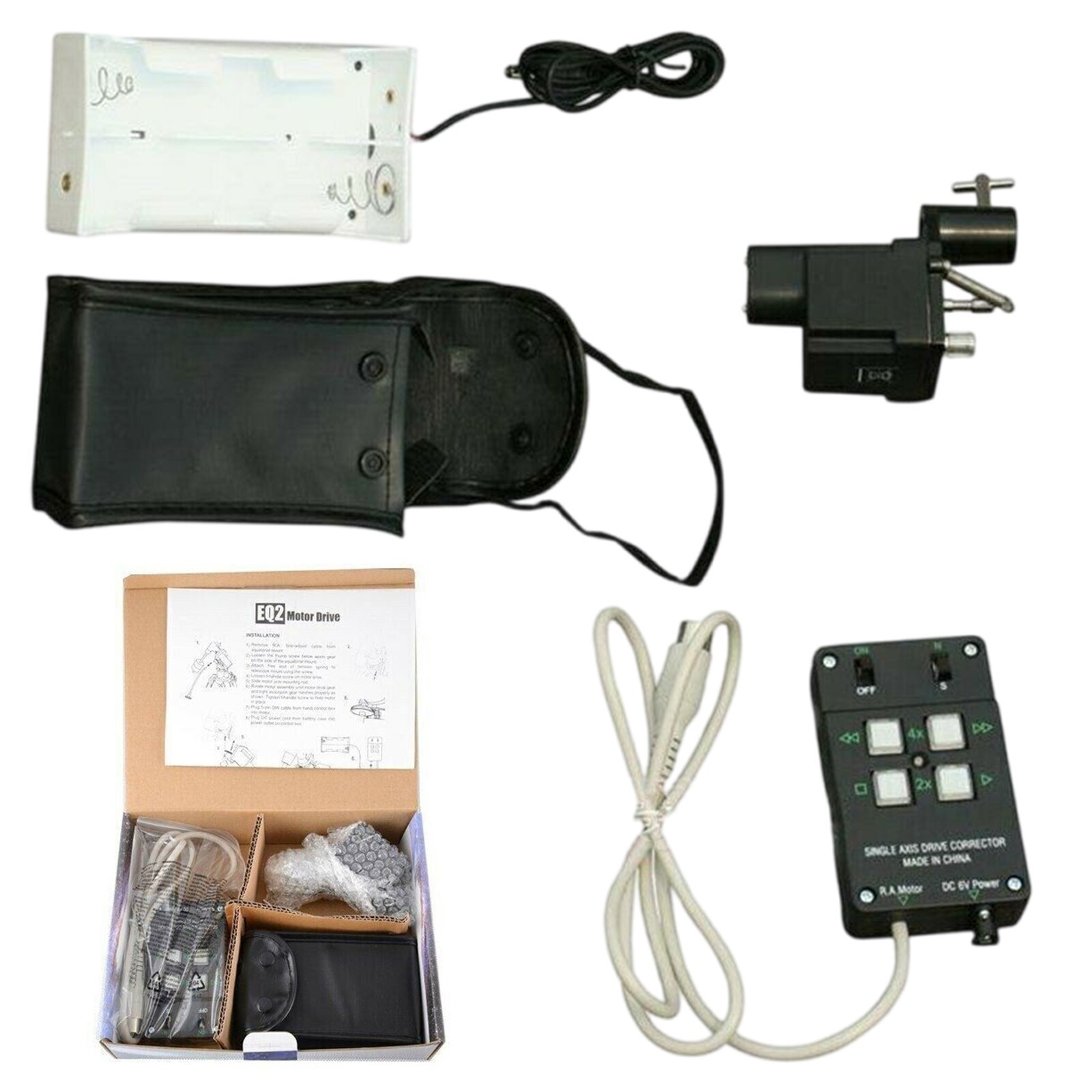 Equatorial Mount Single Axis Solid Motor Drive Corrector Heel for Telescopedt