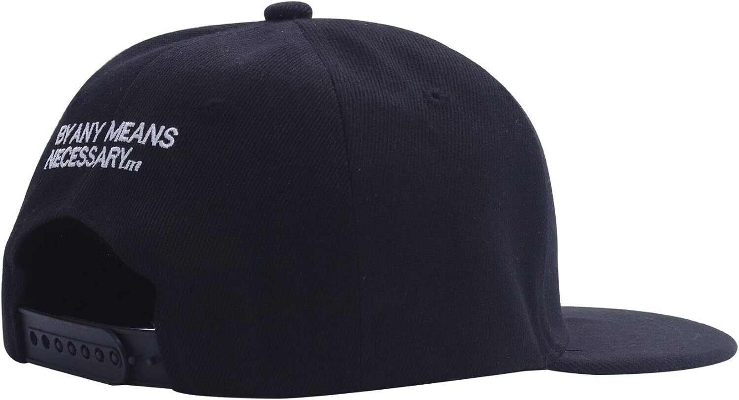 X Hat 3D Embroidered X Logo Snapback Black