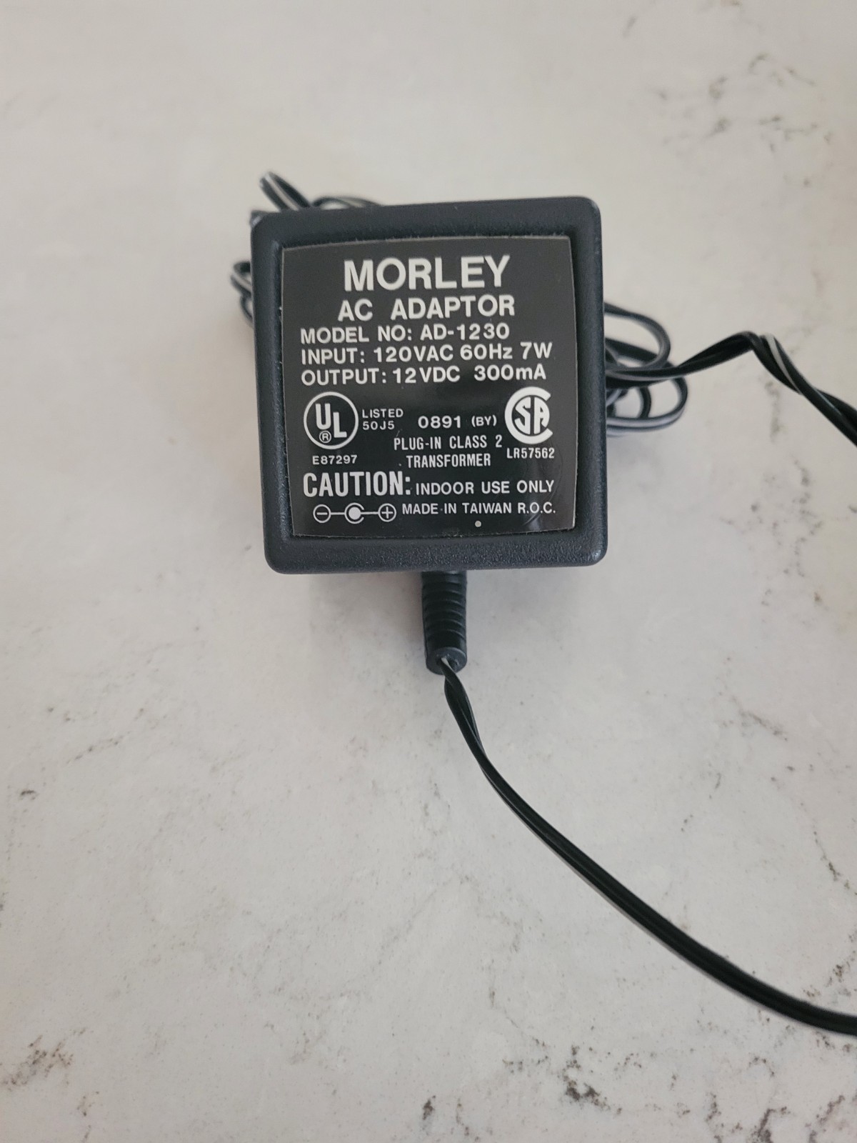 Morley SLMC-4 multi-channel volume pedal with power adapter