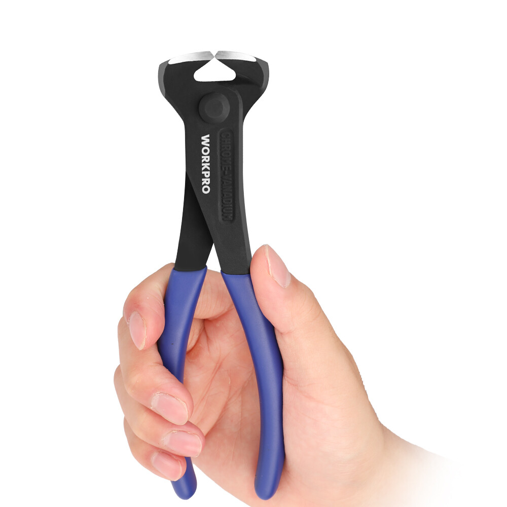 WORKPRO 7Inch Nail Puller End Cutting Pliers High Leverage End Cutting Nipper US