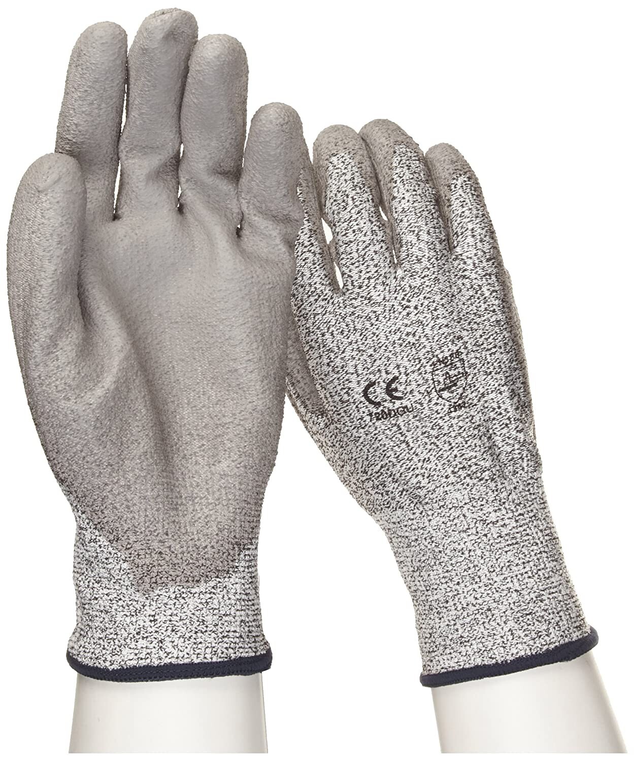 11 PAIRS West Chester 720DGU/XL Speckle Gray Extra Large Cut-Resistant Gloves
