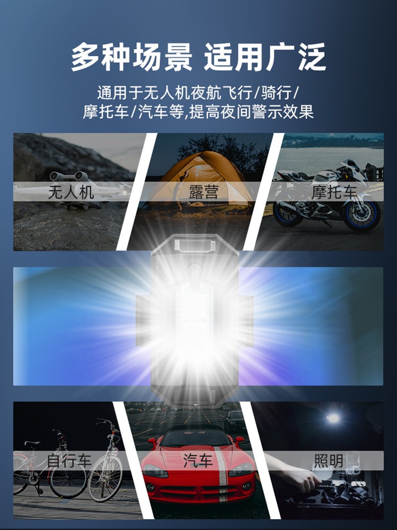 For DJI MINI 4PRO/4K Avata2 Drone Flashlight Night Flight Light Mavic AIR3