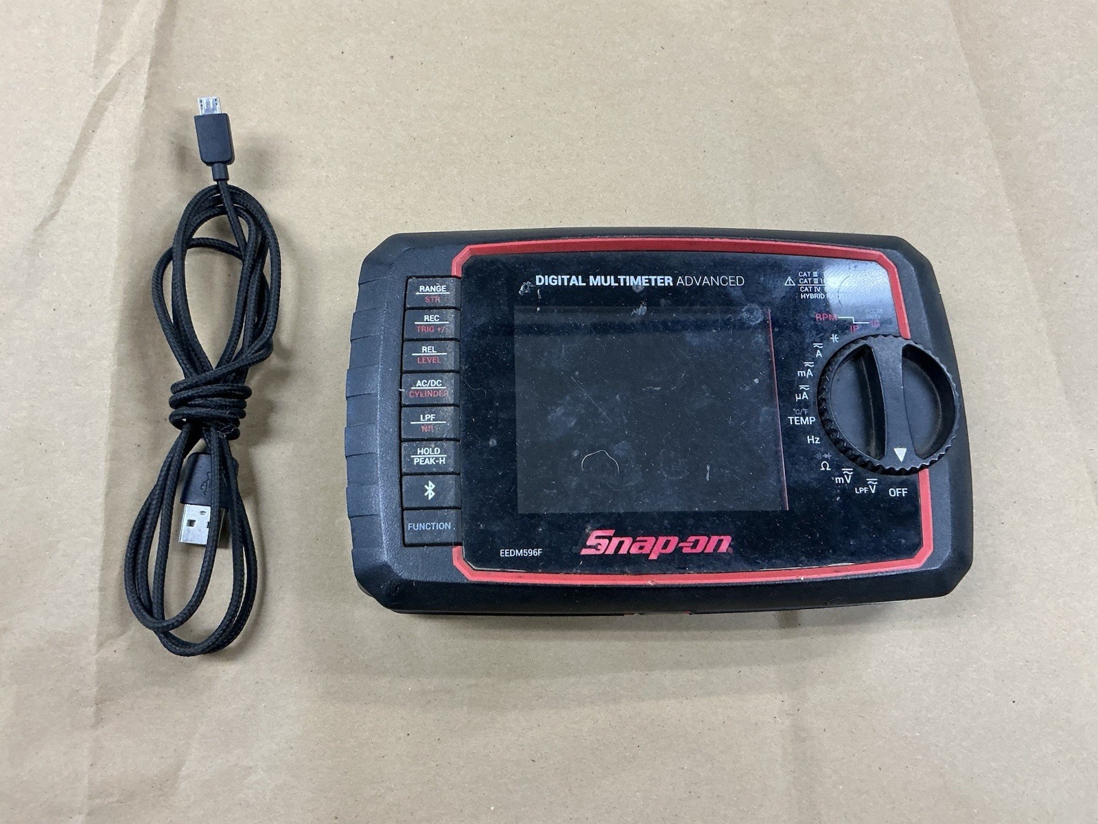 SNAP-ON DIGITAL MULTIMETER EEDM596F free shipping!!!