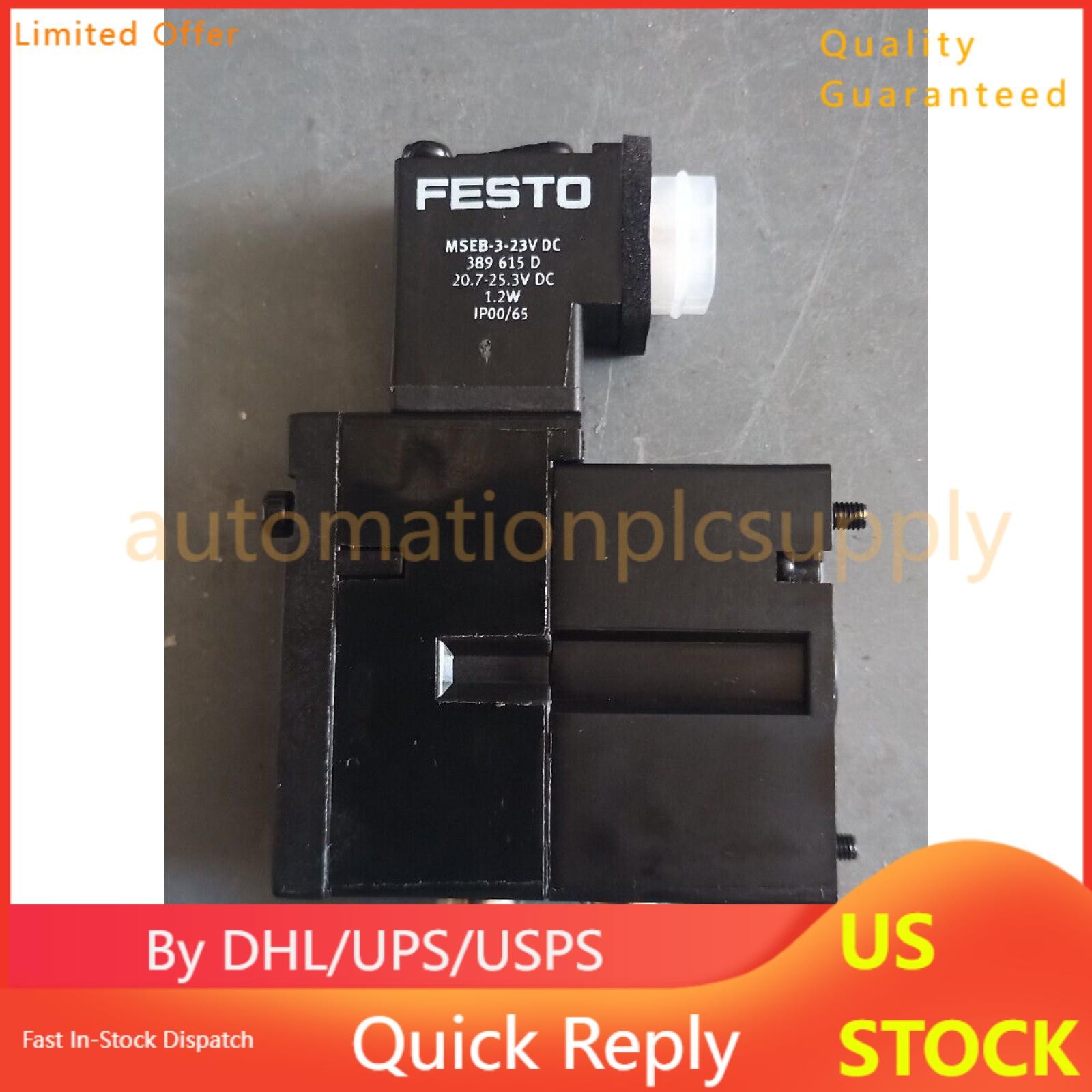New Festo 160240 MEBH-4/2-QS-4-SA Solenoid Valve Heidelberg Machine