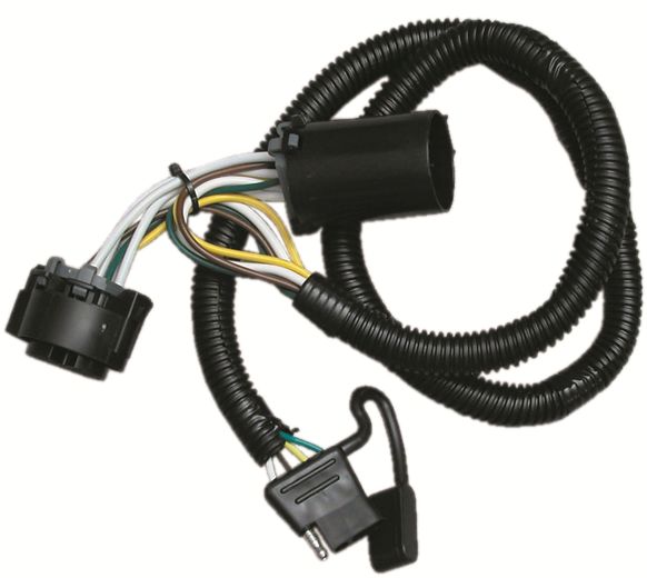 TRAILER HITCH WIRING KIT FOR 09-13 TOYOTA TACOMA W/ FACTORY TOW PACKAGE T-ONE