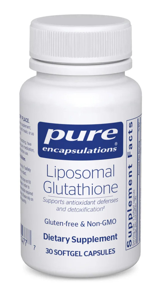 Pure Encapsulations Liposomal Glutathione 30 Softgels