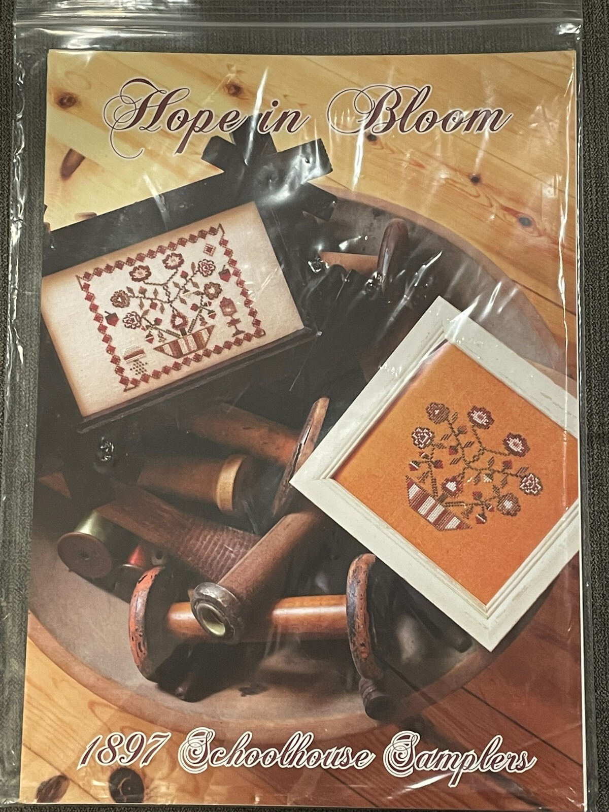 NEW 1897 Schoolhouse Samplers - Hope in Bloom Cross Stitch Chart 10% OFF!!!