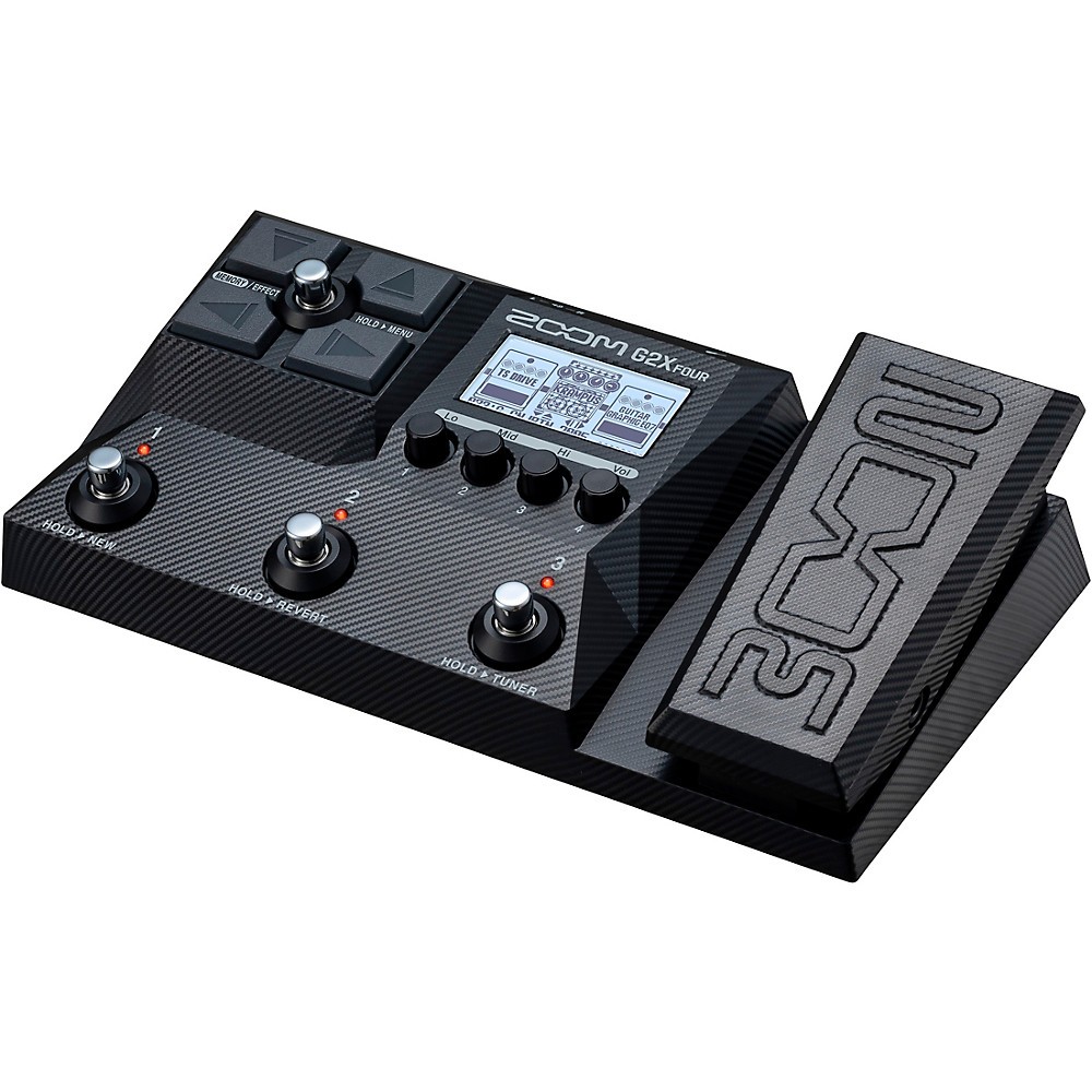 Zoom G2X Four MultiEffects Processor With Expression Pedal Black