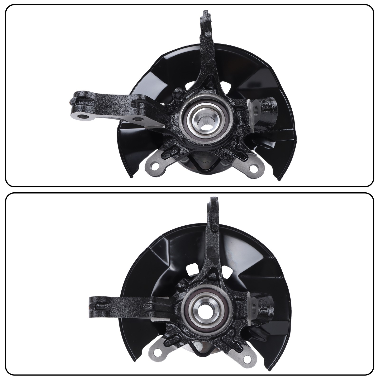 New Front Right Side Steering Knuckle & Hub Bearing Assy For Honda Civic 13-15