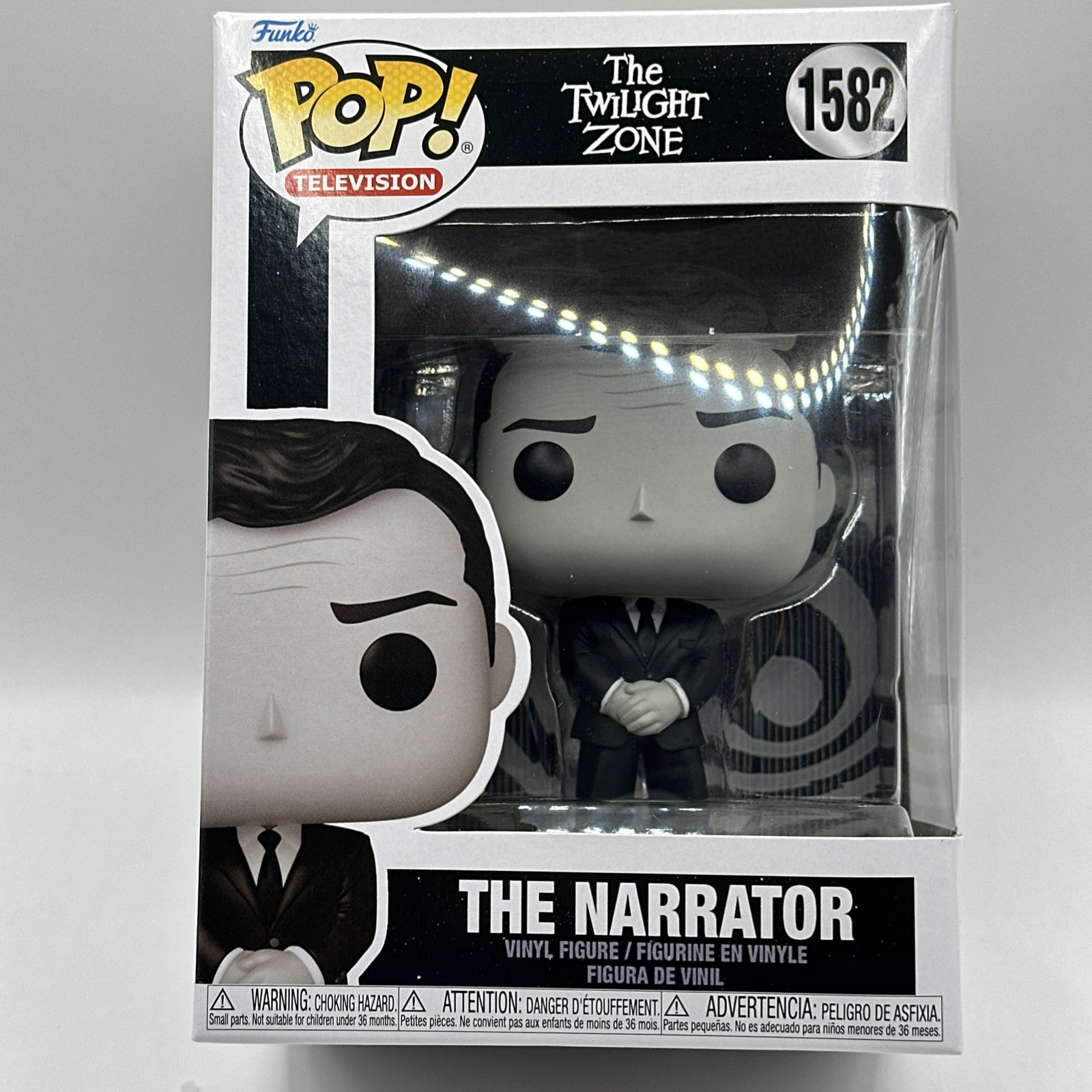 The Twilight Zone 1959 The Narrator Funko Pop!  #1582 (vaulted) Pop Protector
