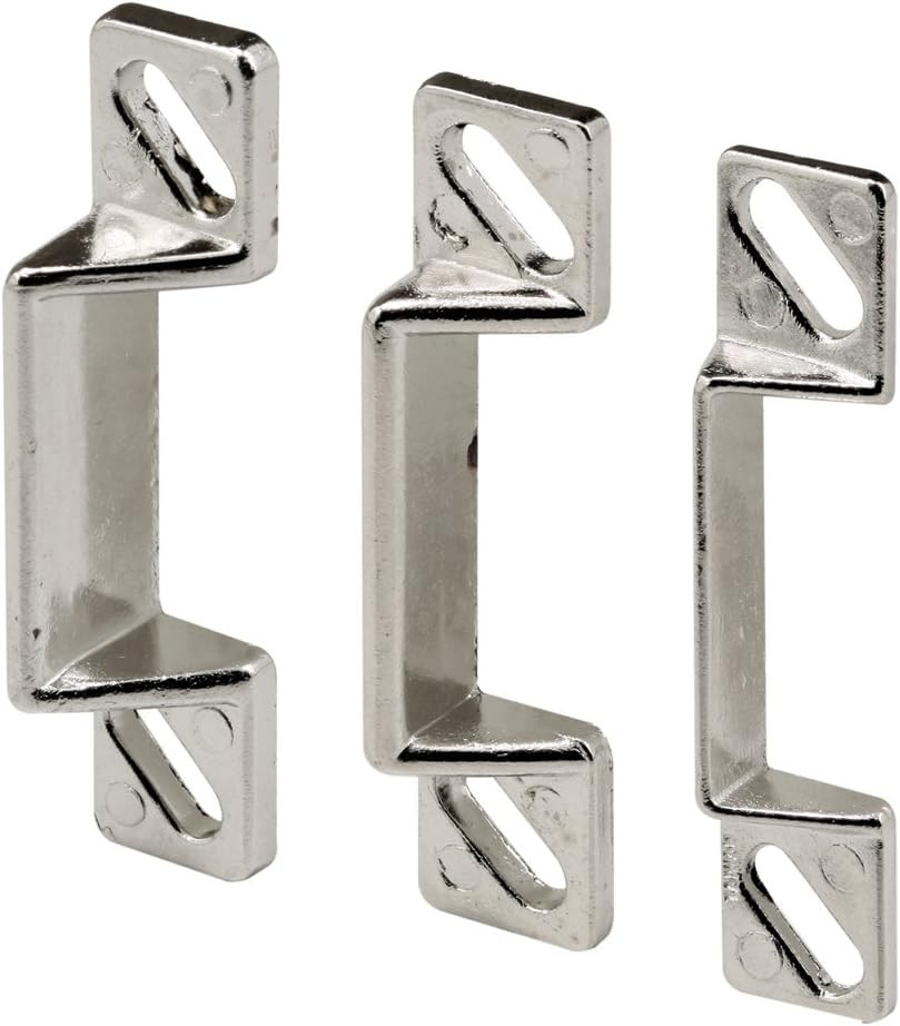 K 5148 1-11/16 In. Zinc Diecast Constructed Strike Plate Assortment for Use with