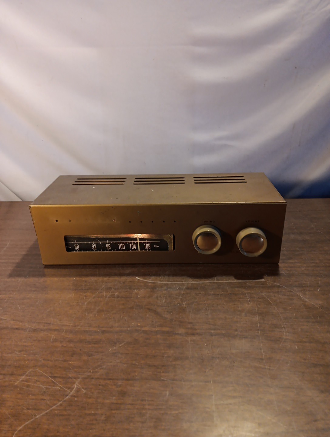 Heathkit Model BC-1A Mono Tube  AM Tuner Powers On - Parts Or Repair