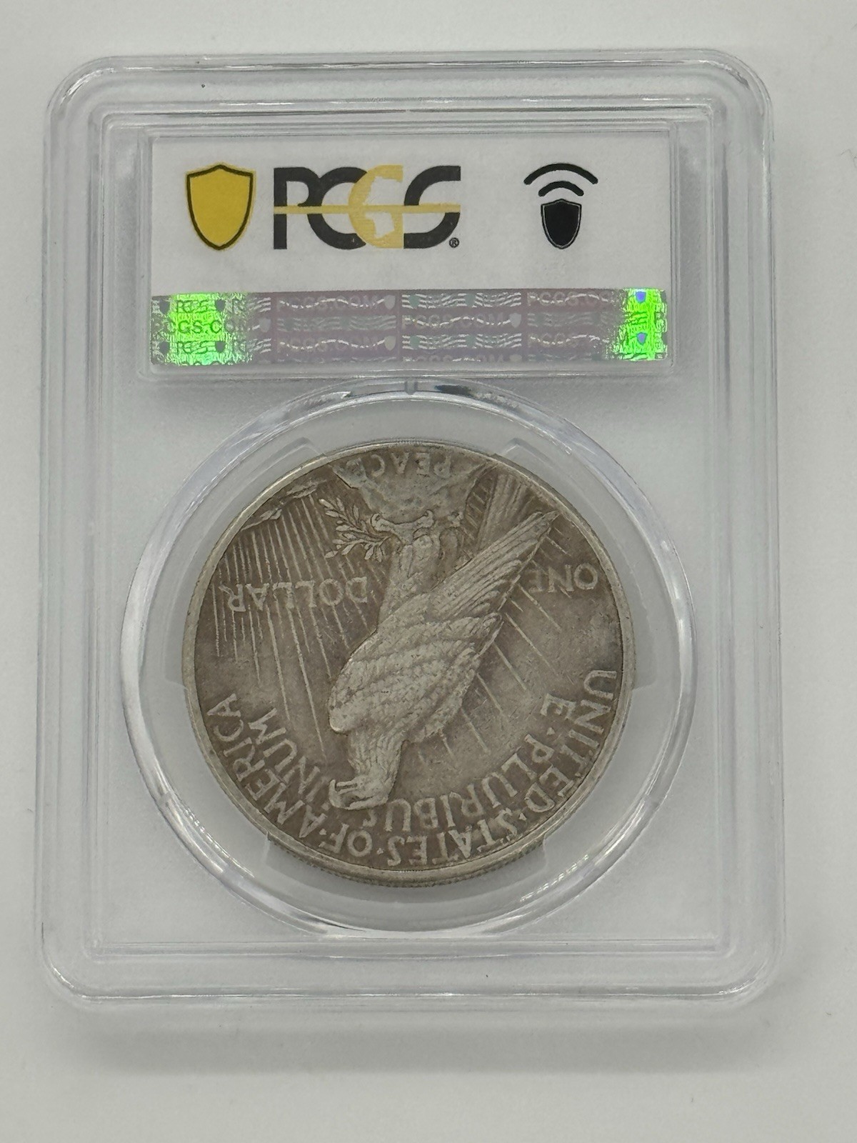 1921 $1 Peace High Relief PCGS XF40