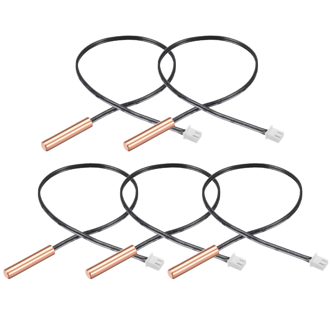 5 Pcs 15.7 Inch 5K NTC Thermistor Probe