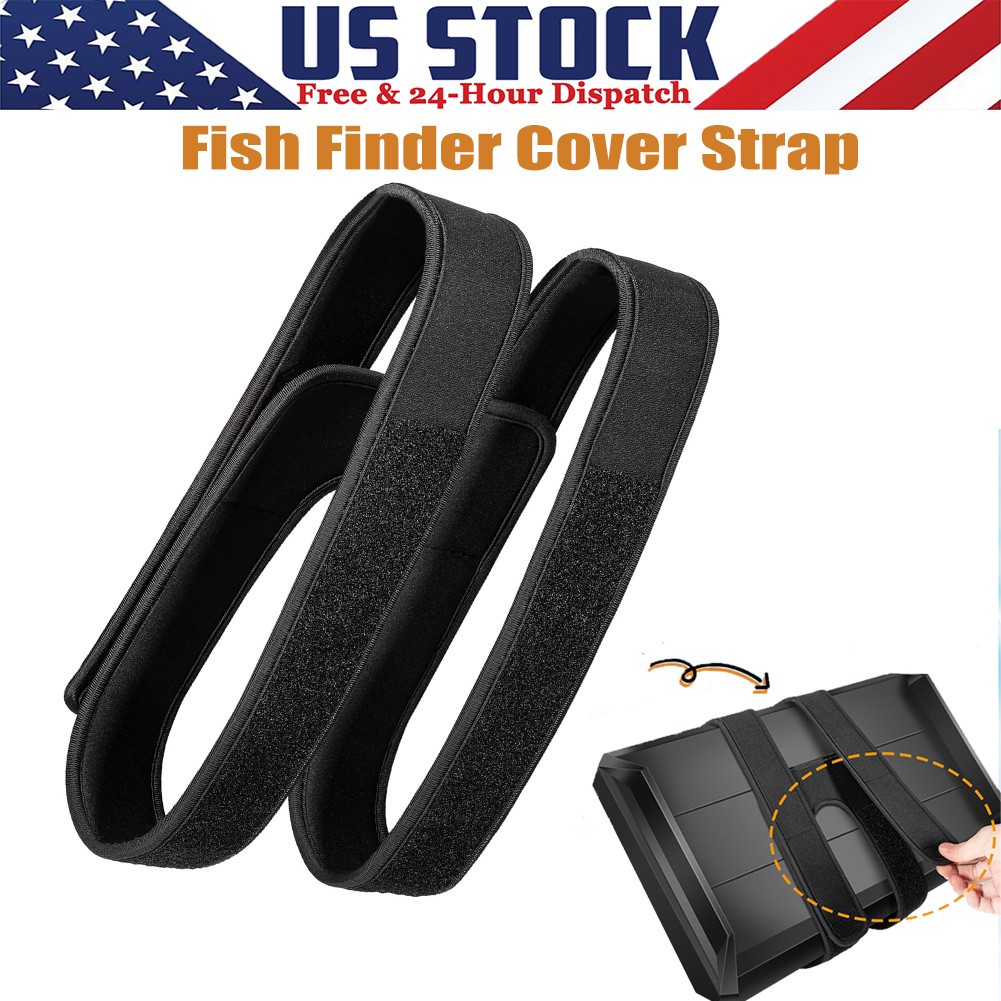 Fish Finder Cover Strap Fishing Graph Cover Straps for Securing Graph Cover