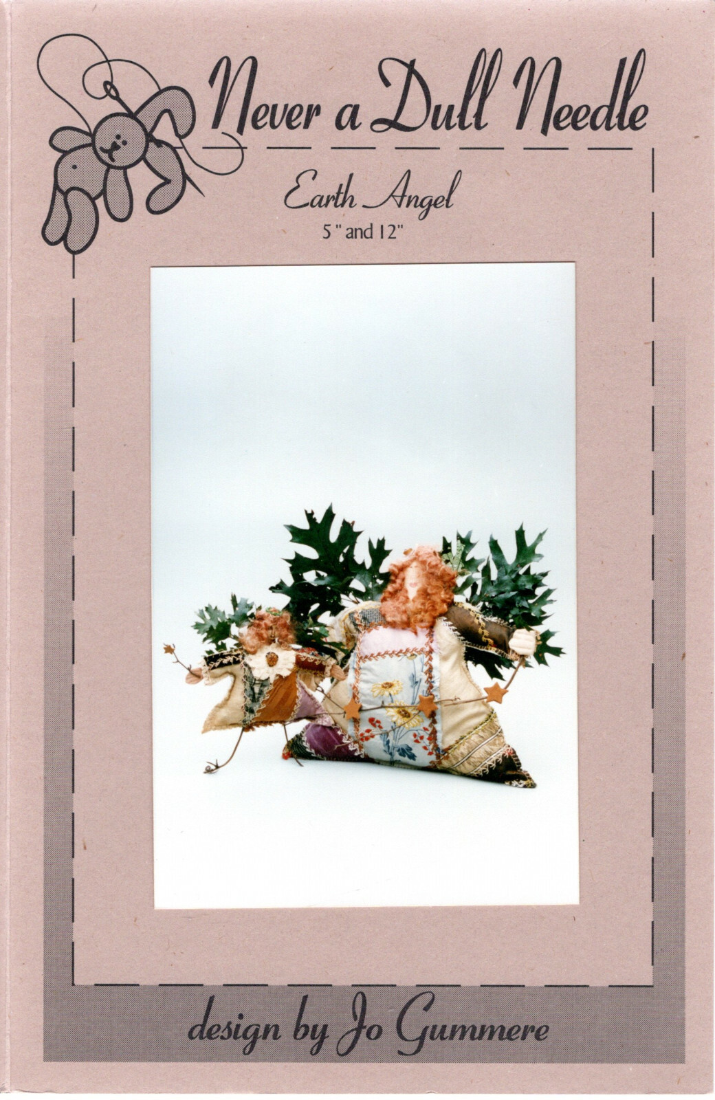 "Earth Angel" ©1995 Never a Dull Needle Sewing Dollmaking Craft Patt # NDN3