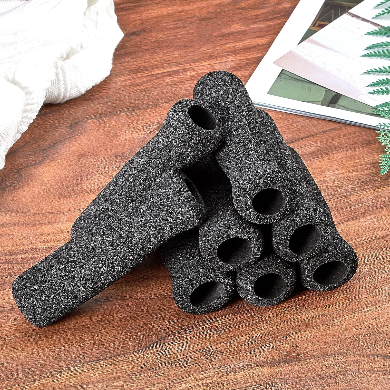 Foam Cane Handle Grip Replacement Offset Walking Hand Foam Handle for Bicycle