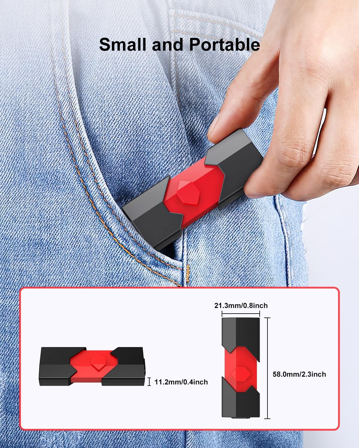 64GB USB Flash Drive + USB A Dual Flash Drive 64GB USB Drive Push-Pull USB Me...