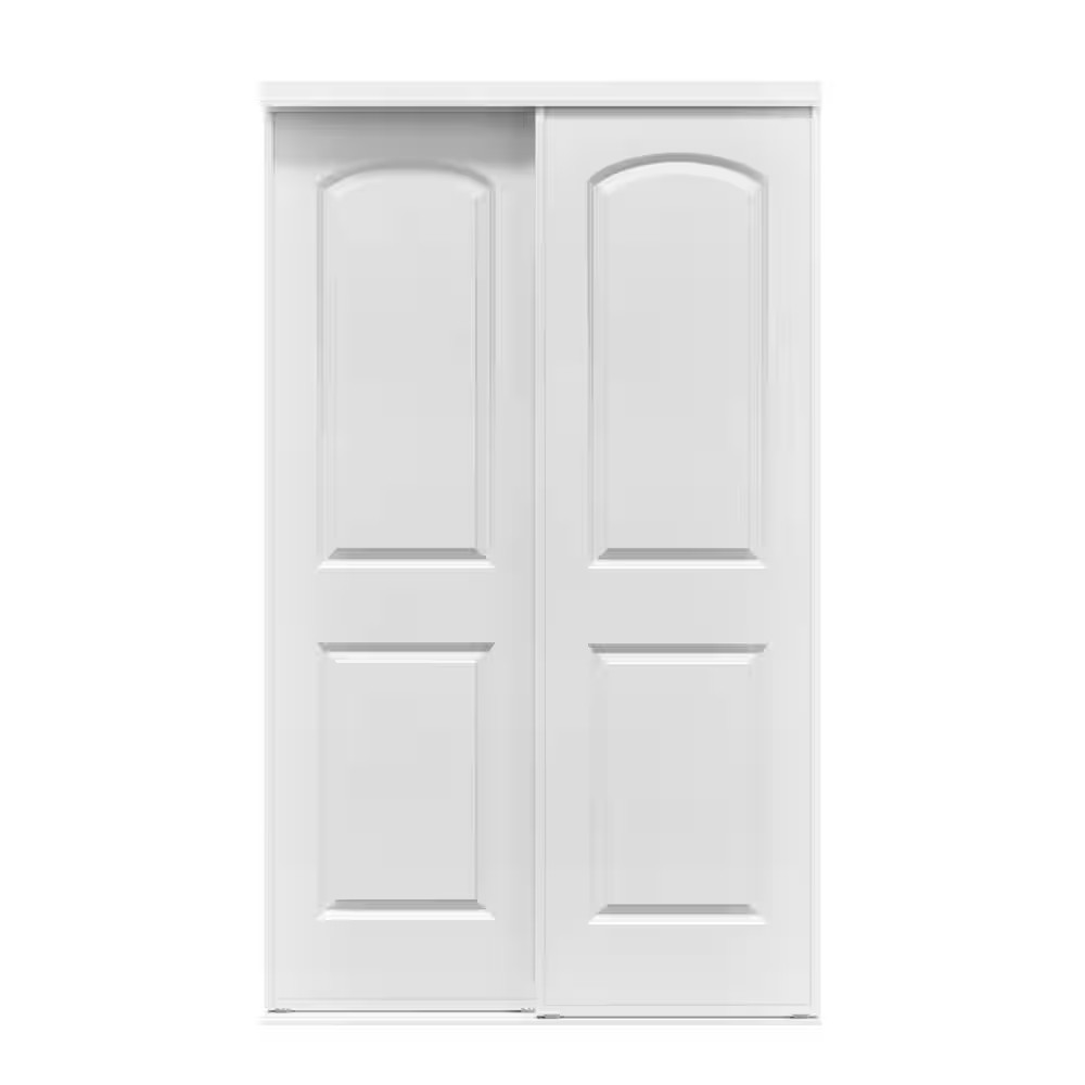 48 In. X 81 In. York White Prefinished Hardboard Panels Steel Framed Interior Sl