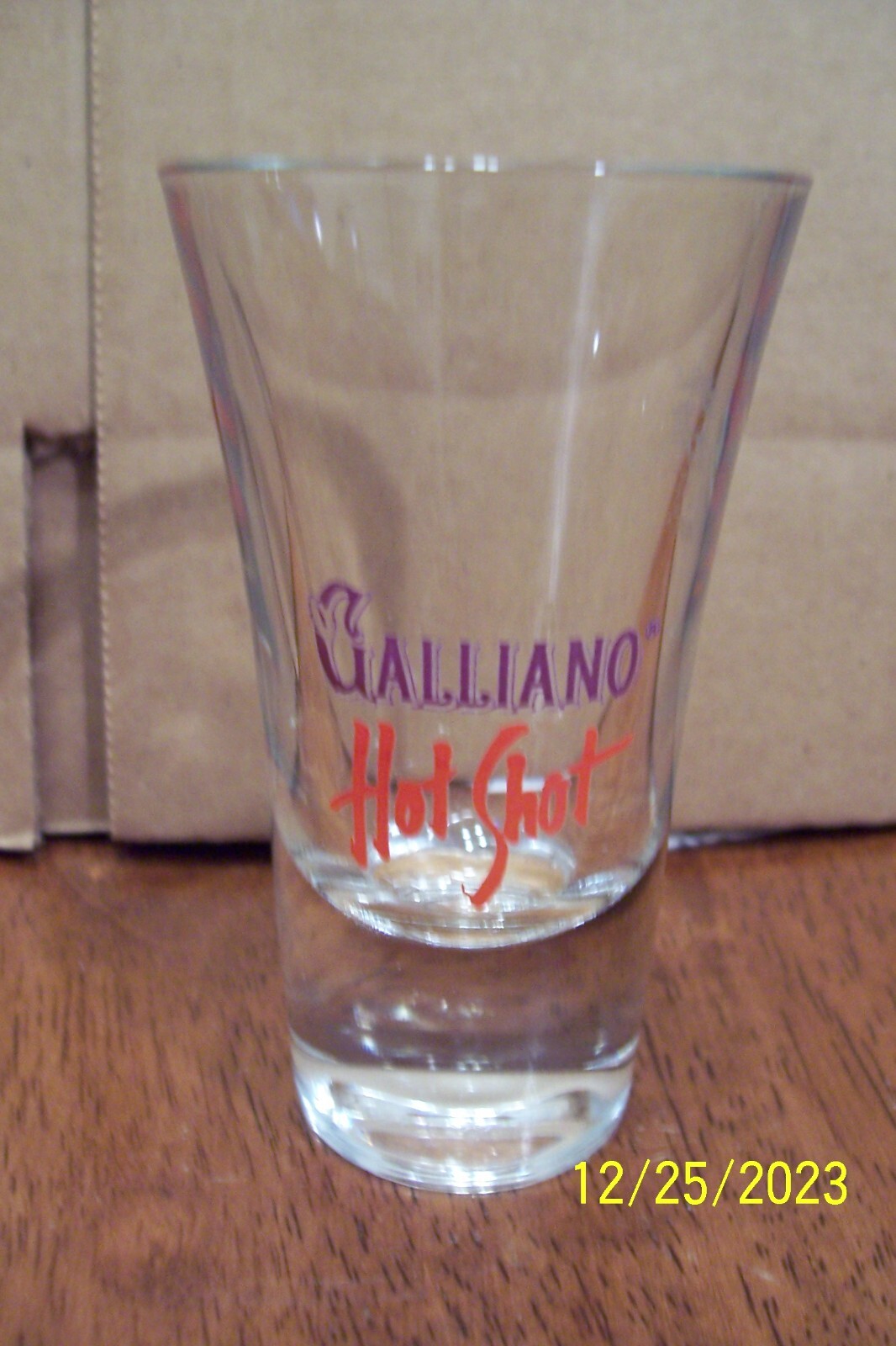 Galliano Hot Shot Souvenir Shot Glass