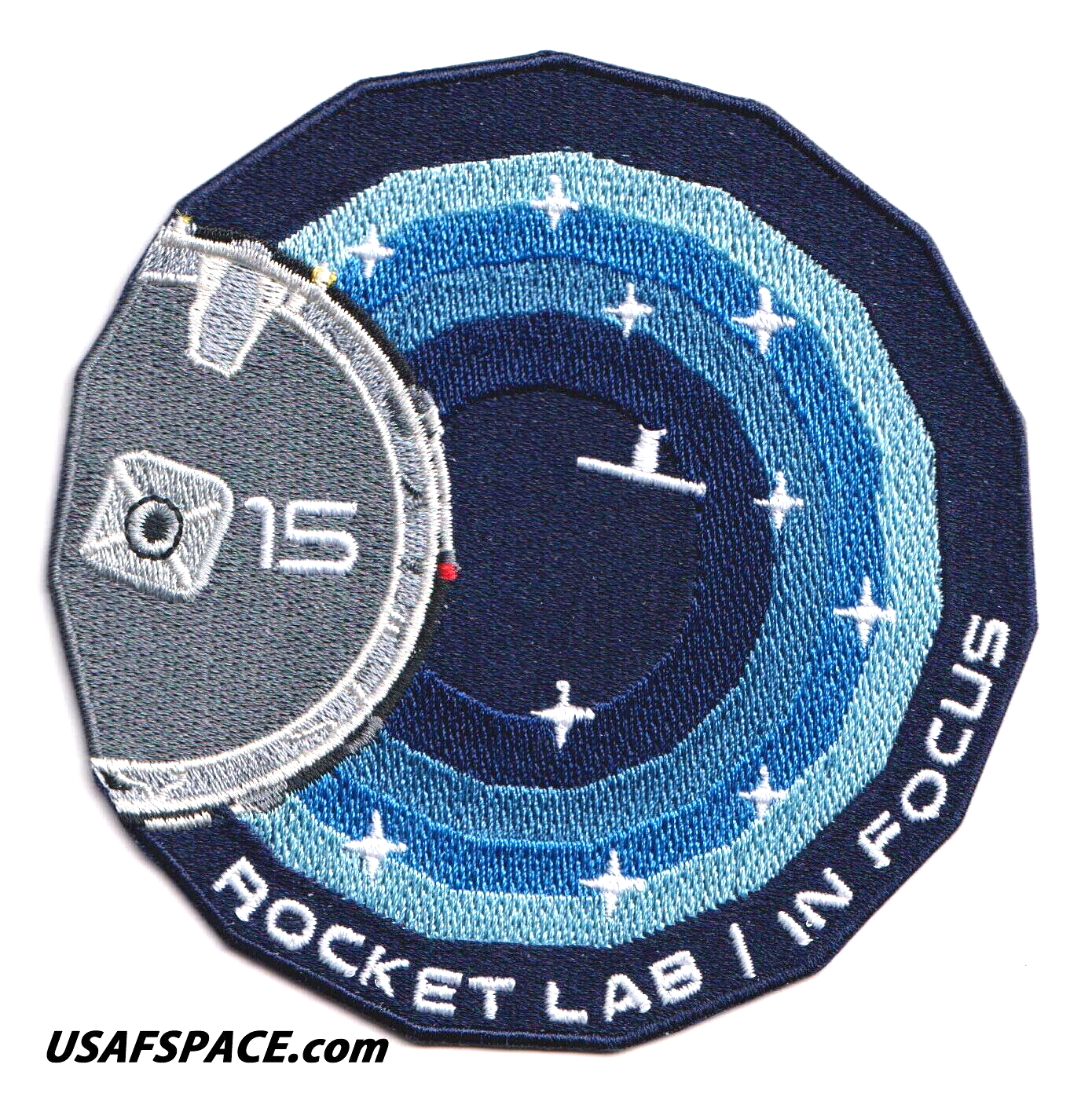 ROCKET LAB 15 -IN FOCUS- SATELLITE Launch RIDESHARE ORIGINAL Mission SPACE PATCH