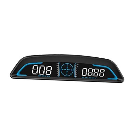 Velocímetro GPS universal – Pantalla LCD grande de 5.5 pulgadas para