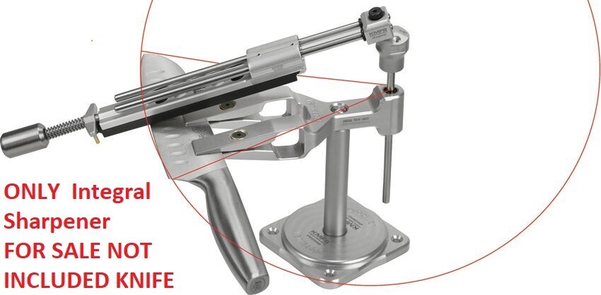 KMFS Vantaedge Integral Sharpener Eliminates Raised Facet Effect Hardside Case