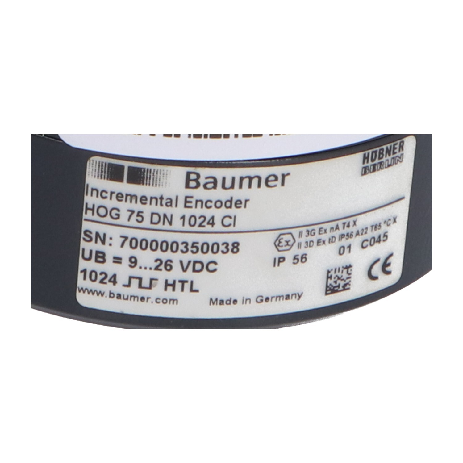 Baumer HOG75DN1024CI Used UMP