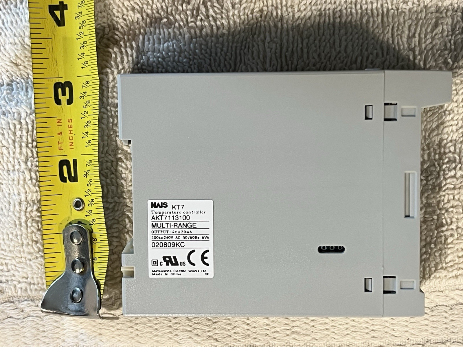 NAiS Matsushita KT7 Temperature Controller AKT7113100 PLC Temp Module Used