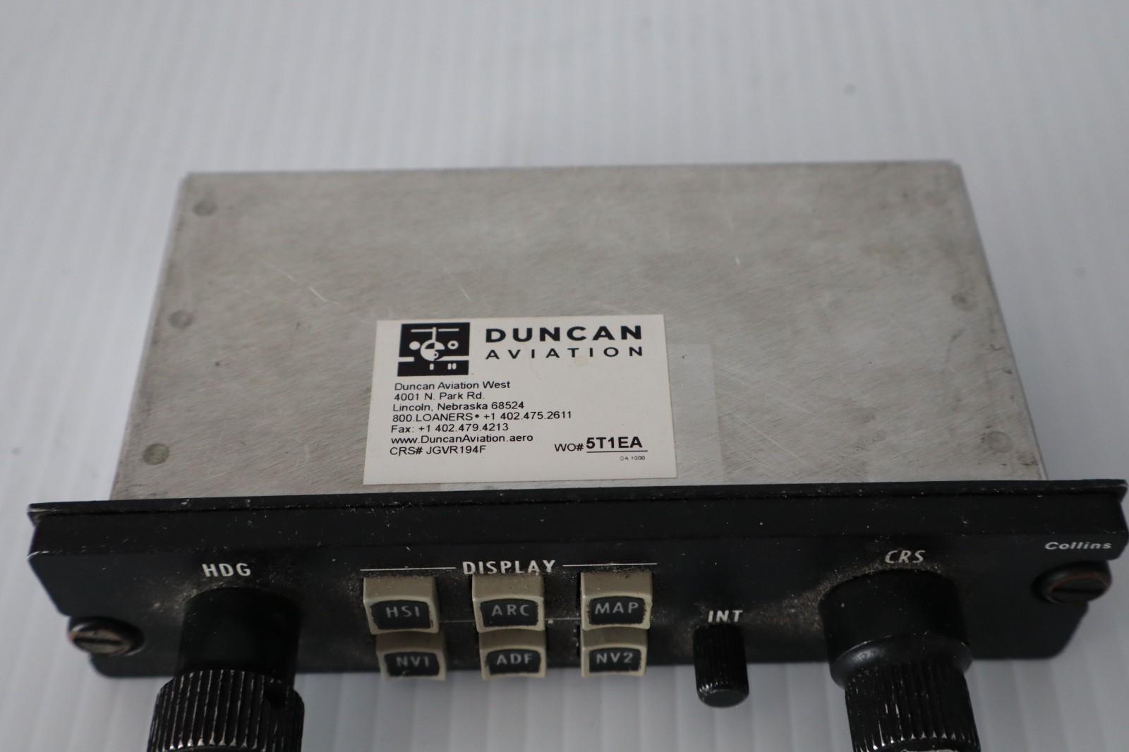 Collins HCP-74 HSI Control Panel 622-6200-002 with Mod's