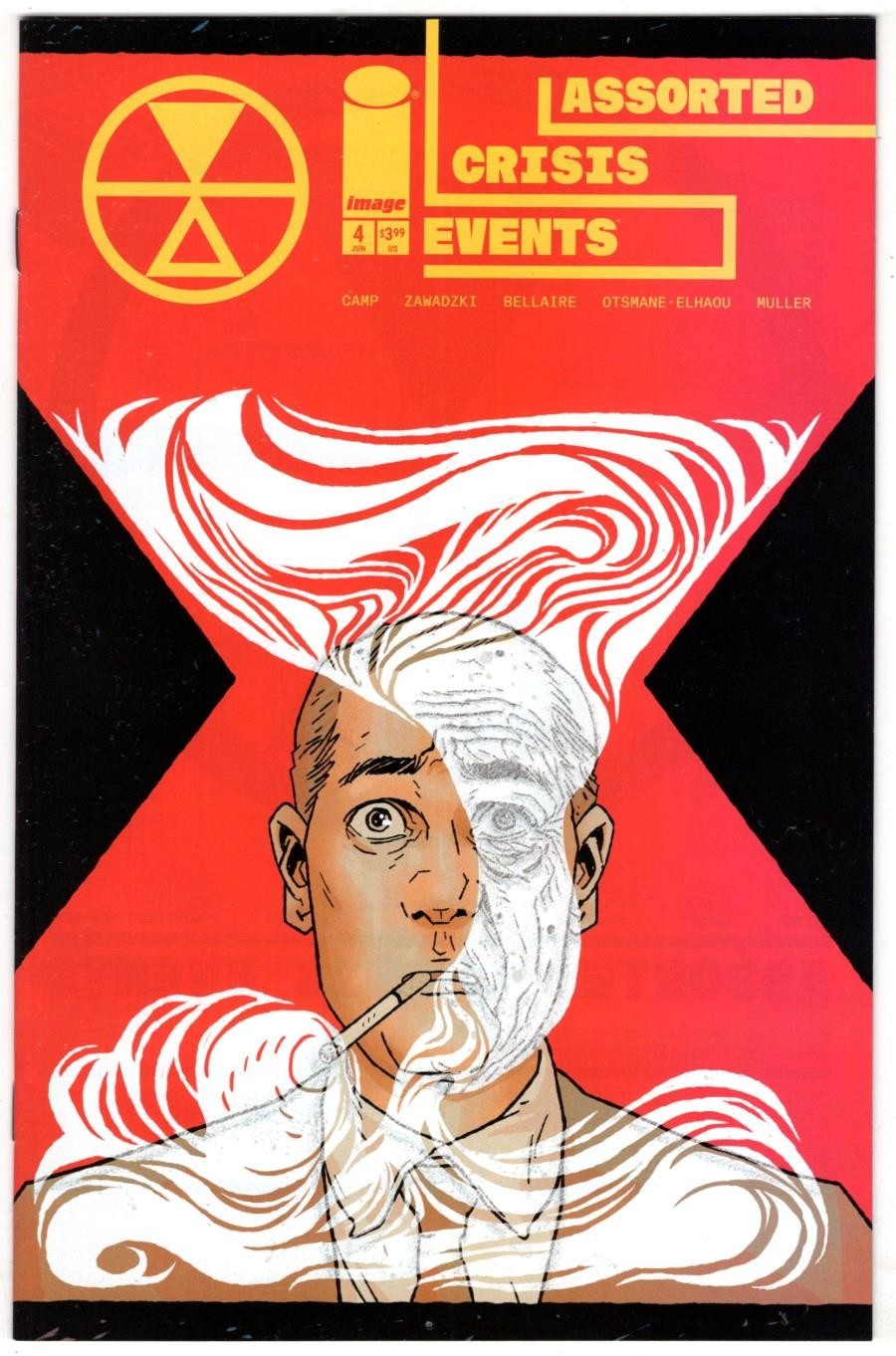 ASSORTED CRISIS EVENTS #4 Cover A by Eric Zawadzki 1st PRINT DENIZ CAMP IMAGE