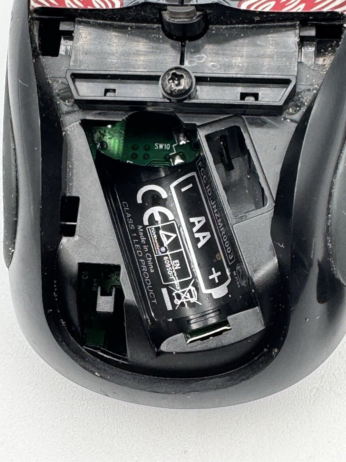Logitech M305 Wireless BLACK TABOO Optical Computer Mouse No Dongle Receiver