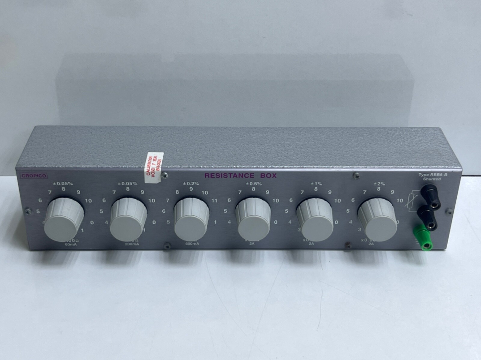 CROPICO RBB6-B SHUNTED RESISTANCE BOX