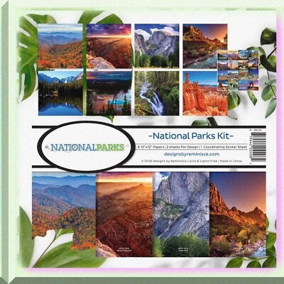 National Parks Multi-Themed Scrapbook Collection