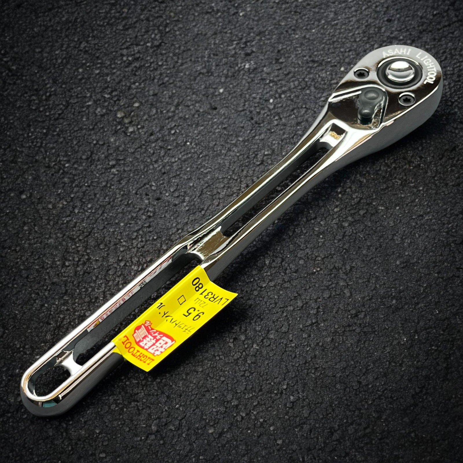 Asahi LVR3180 Quick-Release 3/8"Drive LIGHTOOL Ratchet low backdrag | USA Seller