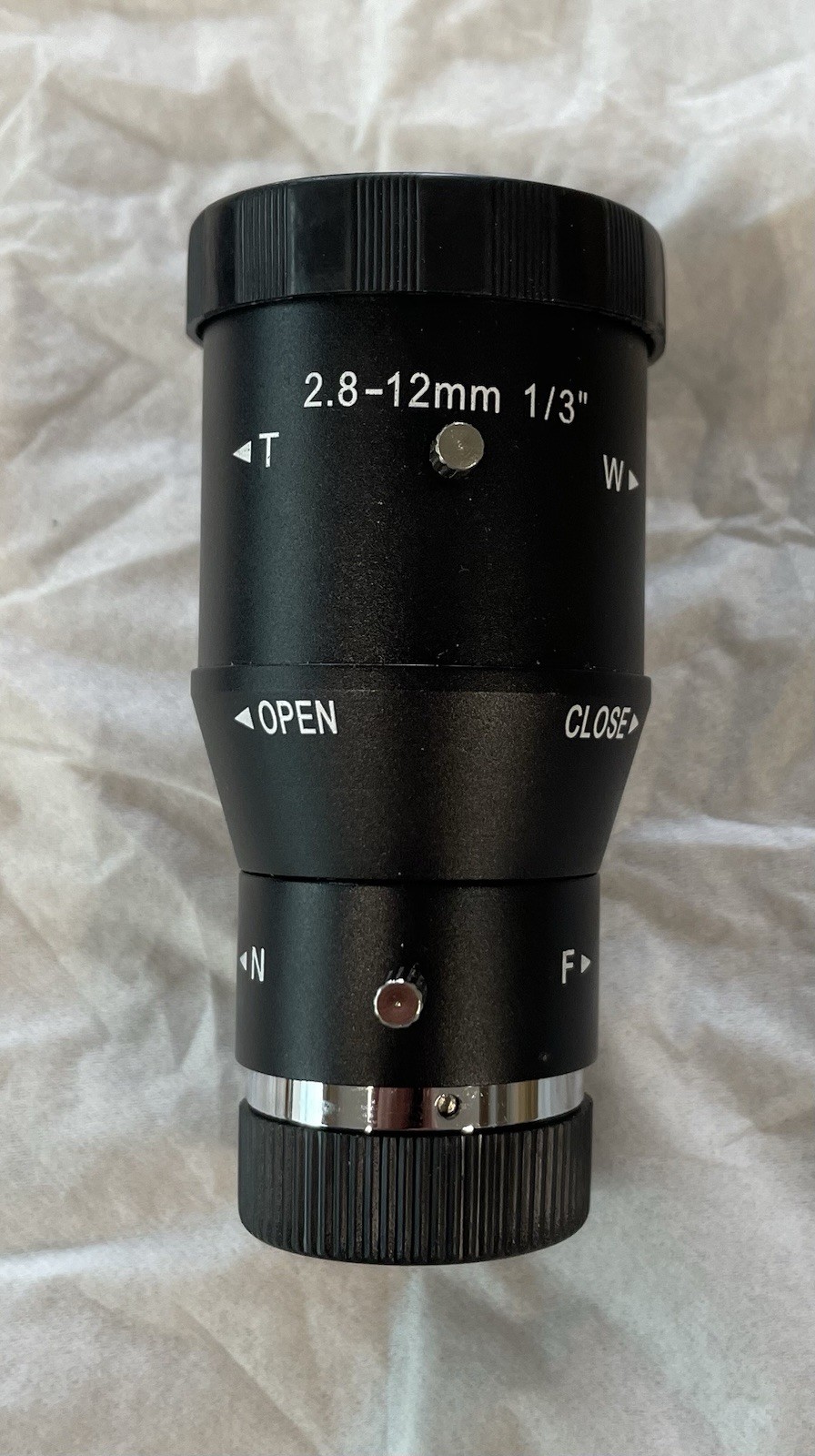 Camera lens, CCTV, working