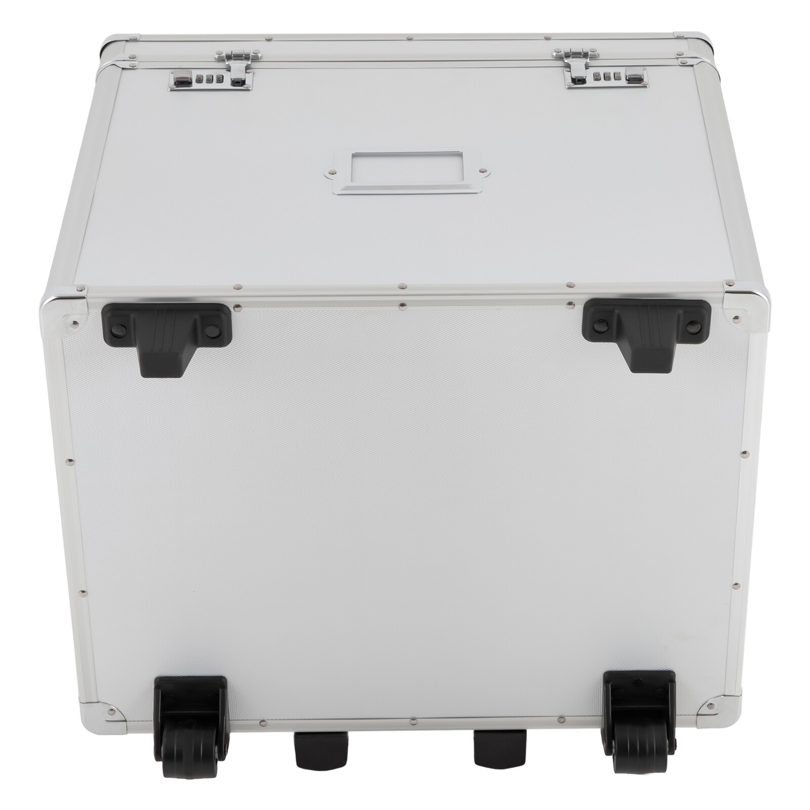 Locking Mobile Business Case, Aluminum Alloy File Lock Box, Hand pull File Case