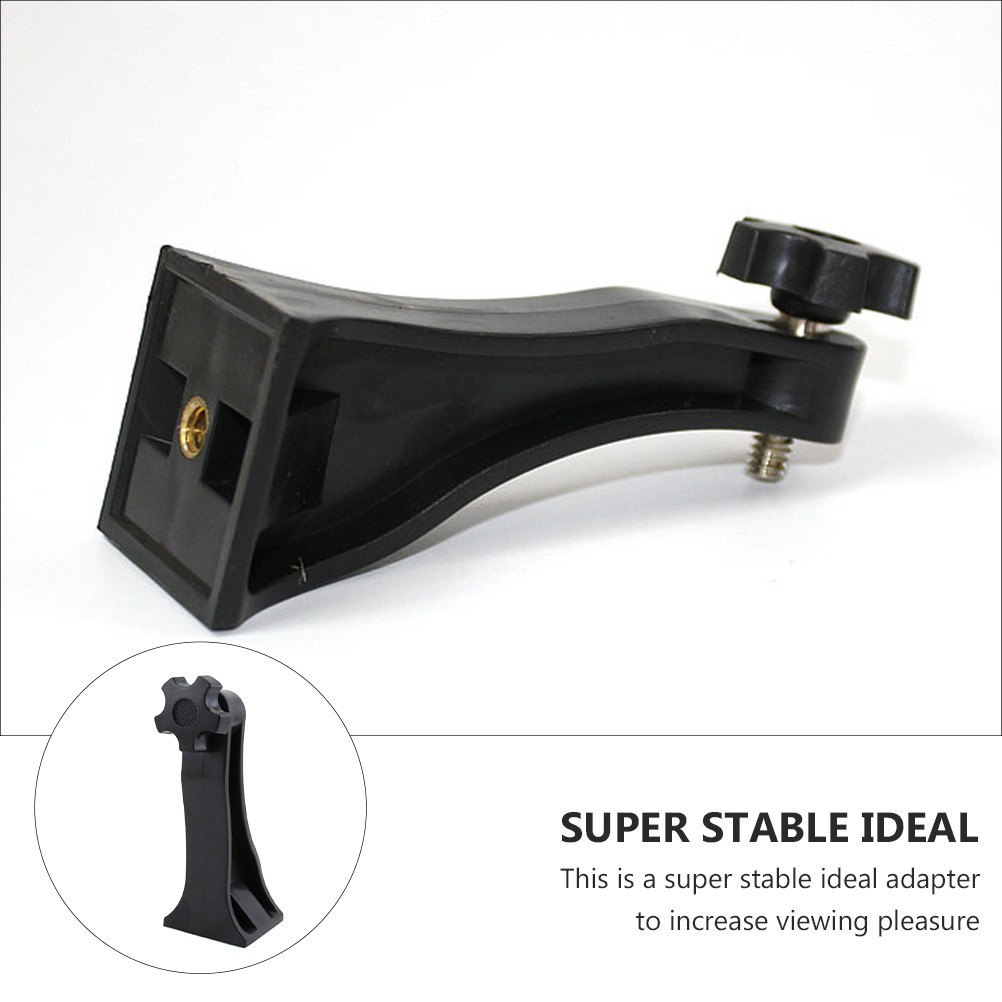 Binocular Tripod Adapter 1/4 Inch Fixed Bracket for Adventures