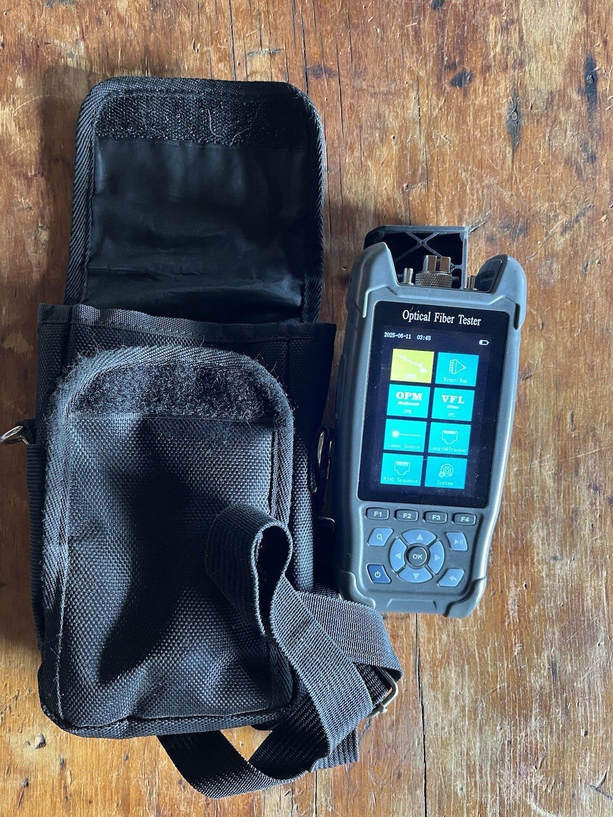 NK3200D Mini OTDR Optical Time Domain Reflectometer OPM LS VFL RJ45 1310/1550nm